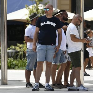 Navijači Hajduka u Valenciji