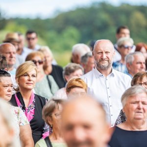 Bivša predsjednica Kolinda Grabar-Kitarović u Mariji Bistrici