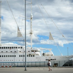 U šibensku luku uplovio je Club Med 2, najveći i najluksuzniji jedrenjak na svijetu