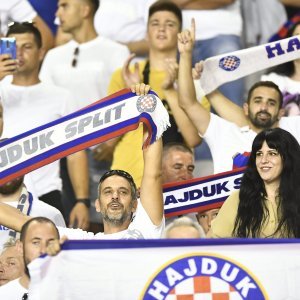 Navijači spremni za utakmicu Hajduka i Villarreala