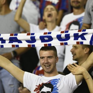 Navijači spremni za utakmicu Hajduka i Villarreala