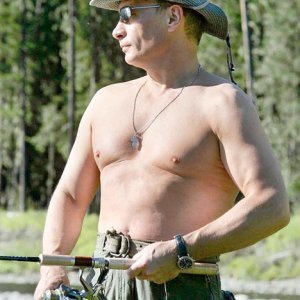 Vladimir Putin na odmoru