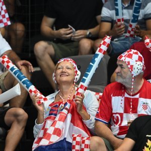 Hrvatski navijači u Spaladium Areni