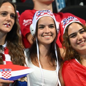 Hrvatski navijači u Spaladium Areni