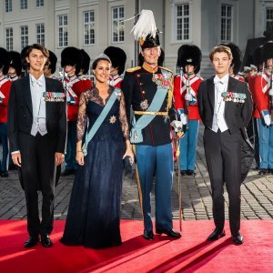 danski princ Nikolai, princeza Marie, princ Joachim i princ Felix