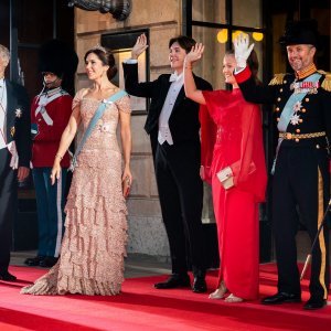 Budući danski kralj, princ Frederik i princeza Mary s djecom, princem Christianom i princezom Isabellom