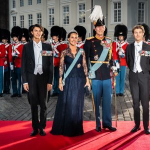 danski princ Nikolai, princeza Marie, princ Joachim i princ Felix