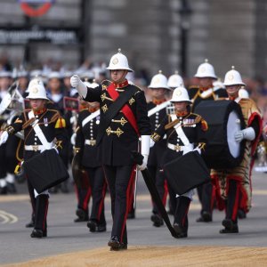 Procesija iz Buckinghamske palače prema Wesminsterskoj palači