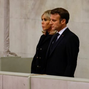 Emmanuel i Brigitte Macron