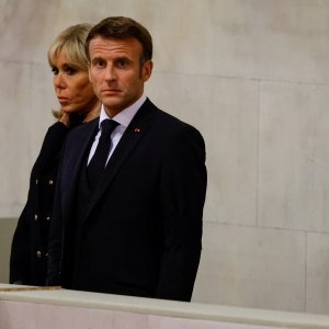 Emmanuel i Brigitte Macron