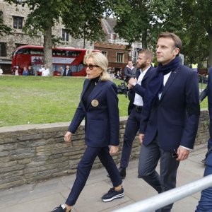 Emmanuel i Brigitte Macron