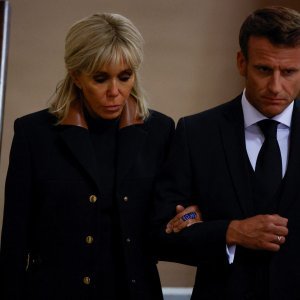 Emmanuel i Brigitte Macron