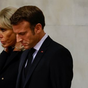 Emmanuel i Brigitte Macron