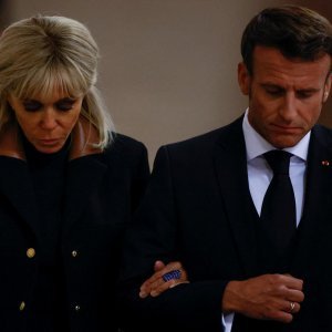 Emmanuel i Brigitte Macron