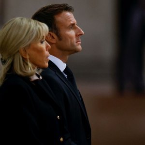 Emmanuel i Brigitte Macron