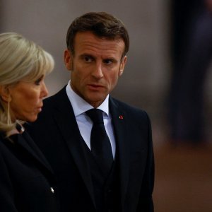 Emmanuel i Brigitte Macron