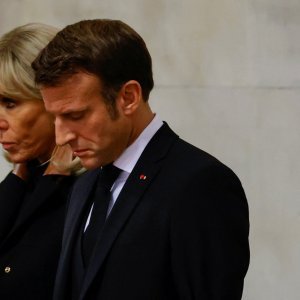 Emmanuel i Brigitte Macron