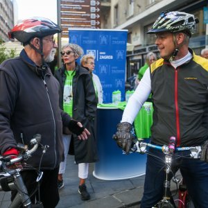 Gradonačelnik Tomislav Tomašević sa zamjenicima na Zagrebačkoj žbici