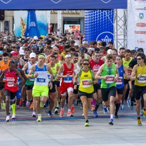 Gradonačelnik Zagreba Tomislav Tomašević sudjelovao u Zagrebačkom maratonu