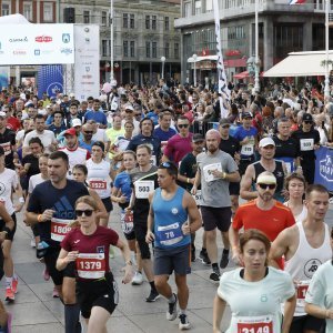 Gradonačelnik Zagreba Tomislav Tomašević sudjelovao u Zagrebačkom maratonu