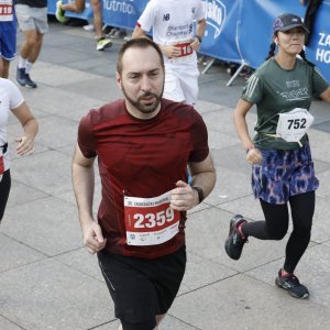 Gradonačelnik Zagreba Tomislav Tomašević sudjelovao u Zagrebačkom maratonu