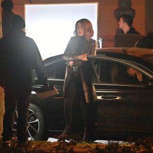 Kate Beckinsale na snimanju noćnih scena u Zagrebu