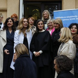Kraljica Letizia i Sanja Milanović Musić u posjetu SUVAG-u