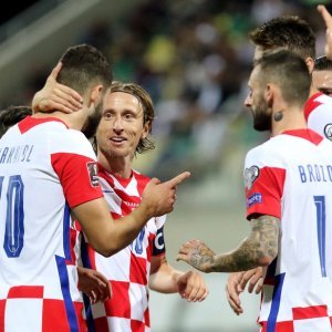 Hrvatska reprezentacija - Brozović, Modrić, Gvardiol