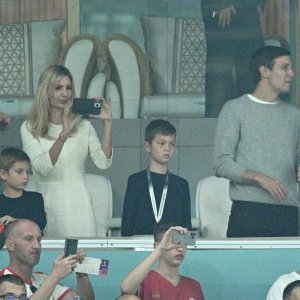 Ivanka Trump i Jared Kushner sa sinovima na Svjetskom nogometnom prvenstvu