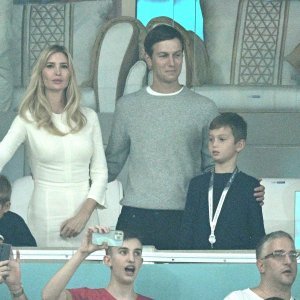 Ivanka Trump i Jared Kushner sa sinovima na Svjetskom nogometnom prvenstvu