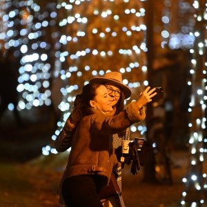 Paljenje lampica na Zrinjevcu