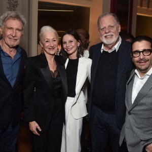 Harrison Ford, Helen Mirren, Calista Flockhart, Taylor Hackford i David Glasser