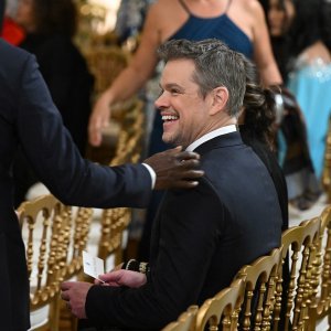 Matt Damon i Luciana Barroso