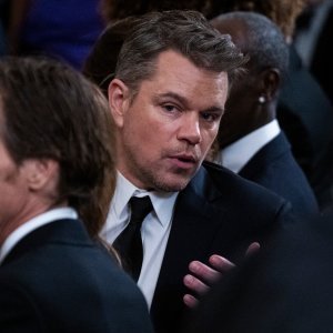 Matt Damon i Luciana Barroso