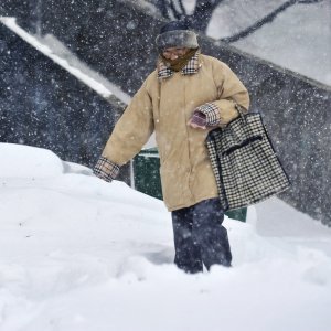 Snijeg u Zagrebu 2012. godine