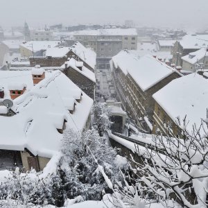 Snijeg u Zagrebu 2012. godine