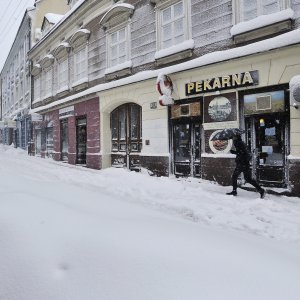 Snijeg u Zagrebu 2012. godine