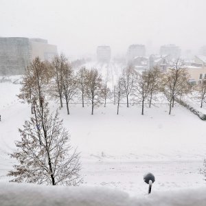 Snijeg u Zagrebu 2012. godine