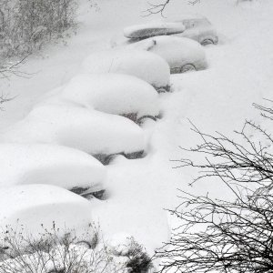 Snijeg u Zagrebu 2012. godine
