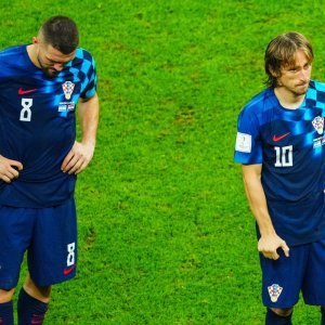 Mateo Kovačić i Luka Modrić