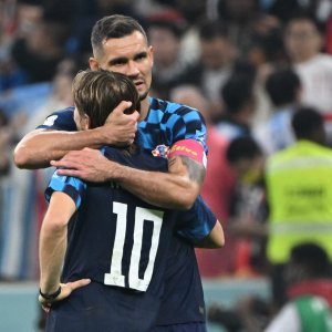 Dejan Lovren i Luka Modrić