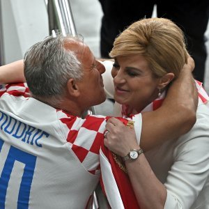 Stipe Modrić i Kolinda Grabar-Kitarović