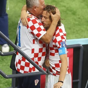 Luka Modrić s ocem