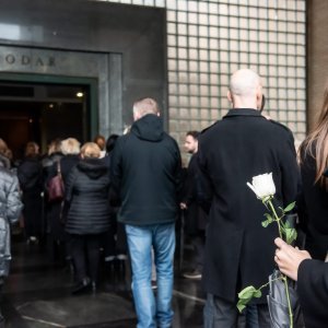 Posljednji ispraćaj manekena Patrika Cvetka
