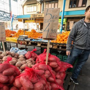 Cijene u eurima na tržnicama diljem Hrvatske