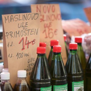 Cijene u eurima na tržnicama diljem Hrvatske