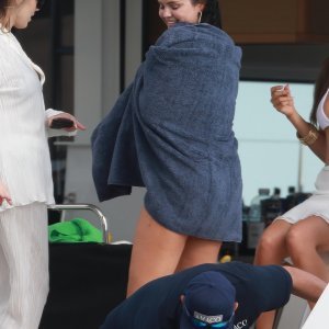 Selena Gomez s Beckhamovima na jahti