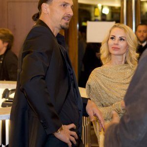 Zlatan Ibrahimović sa suprugom