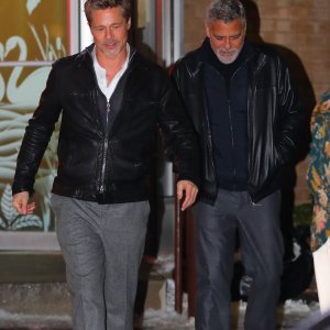 Brad Pitt i George Clooney