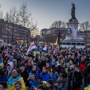 Antiratni prosvjedi širom svijeta na godišnjicu ruske invazije na Ukrajinu